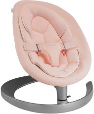 Шезлонг-гойдалка Nuna Leaf Grow Peach з ігрою дугою (0-60кг)